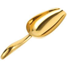 Stainless Steel Ice Scoop Seamless Welded Design for Sugar Flour Nuts and Dry Goods Kitchen Use