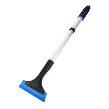 Car Snow Shovel and Ice Scraper, Foldable Extendable Handle, Durable Compact Tool for Winter Emergencies