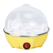 Rapid Egg Cooker 7 Egg Capacity Electric Egg Boiler with Auto ShutOff for Soft Medium Hard Eggs Yellow