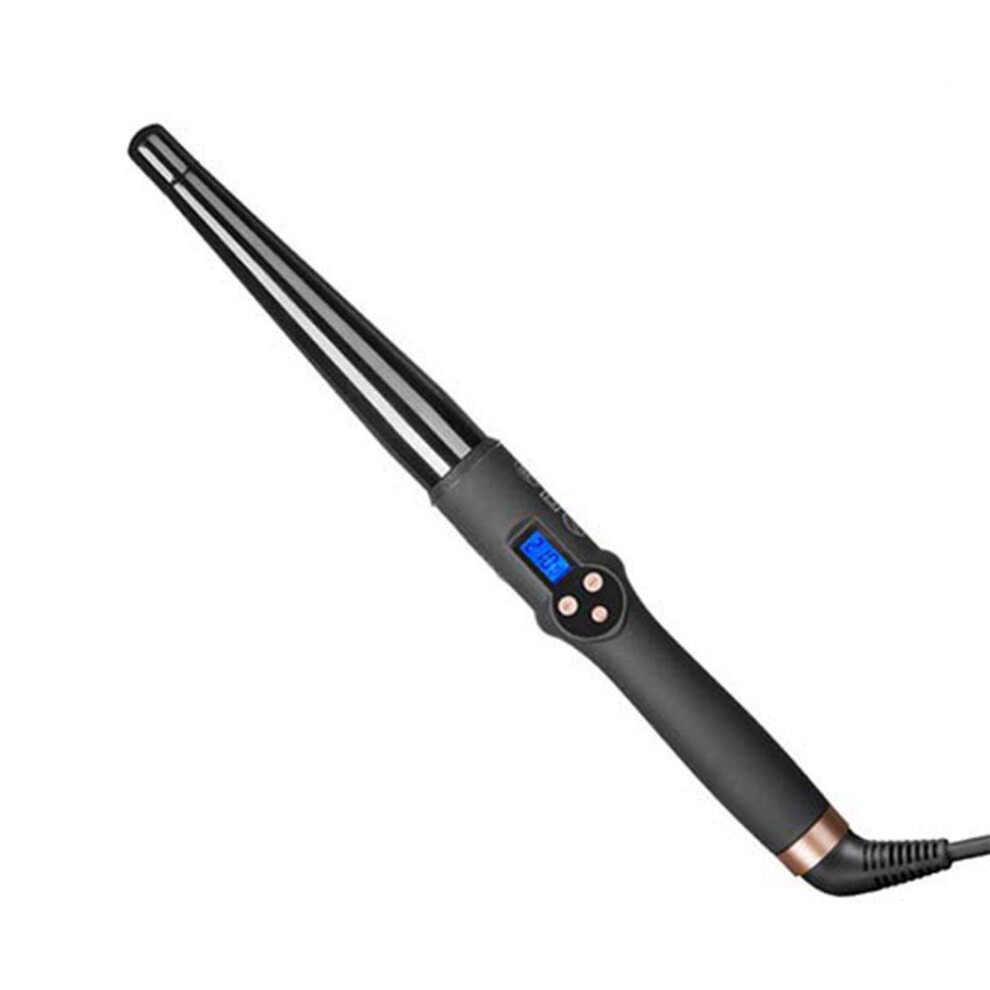 32mm Ceramic Curling Iron with Adjustable Temperature, Dual Voltage Hair Curling Wand for Loose Waves