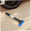 Car Snow Shovel and Ice Scraper, Foldable Extendable Handle, Durable Compact Tool for Winter Emergencies 5