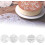 Cake Decorating Stencils Set, Reusable Plastic Baking Templates for Wedding and Birthday Cakes 2