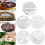 Cake Decorating Stencils Set, Reusable Plastic Baking Templates for Wedding and Birthday Cakes 3