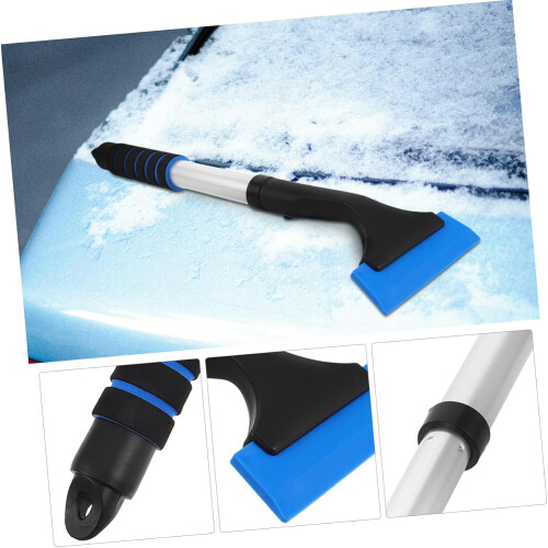 Car Snow Shovel and Ice Scraper, Foldable Extendable Handle, Durable Compact Tool for Winter Emergencies 1