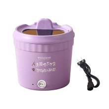 450W Small Electric Hot Pot with Double Layer Insulation, Nonstick Multifunctional Cooking Pot for Dorm