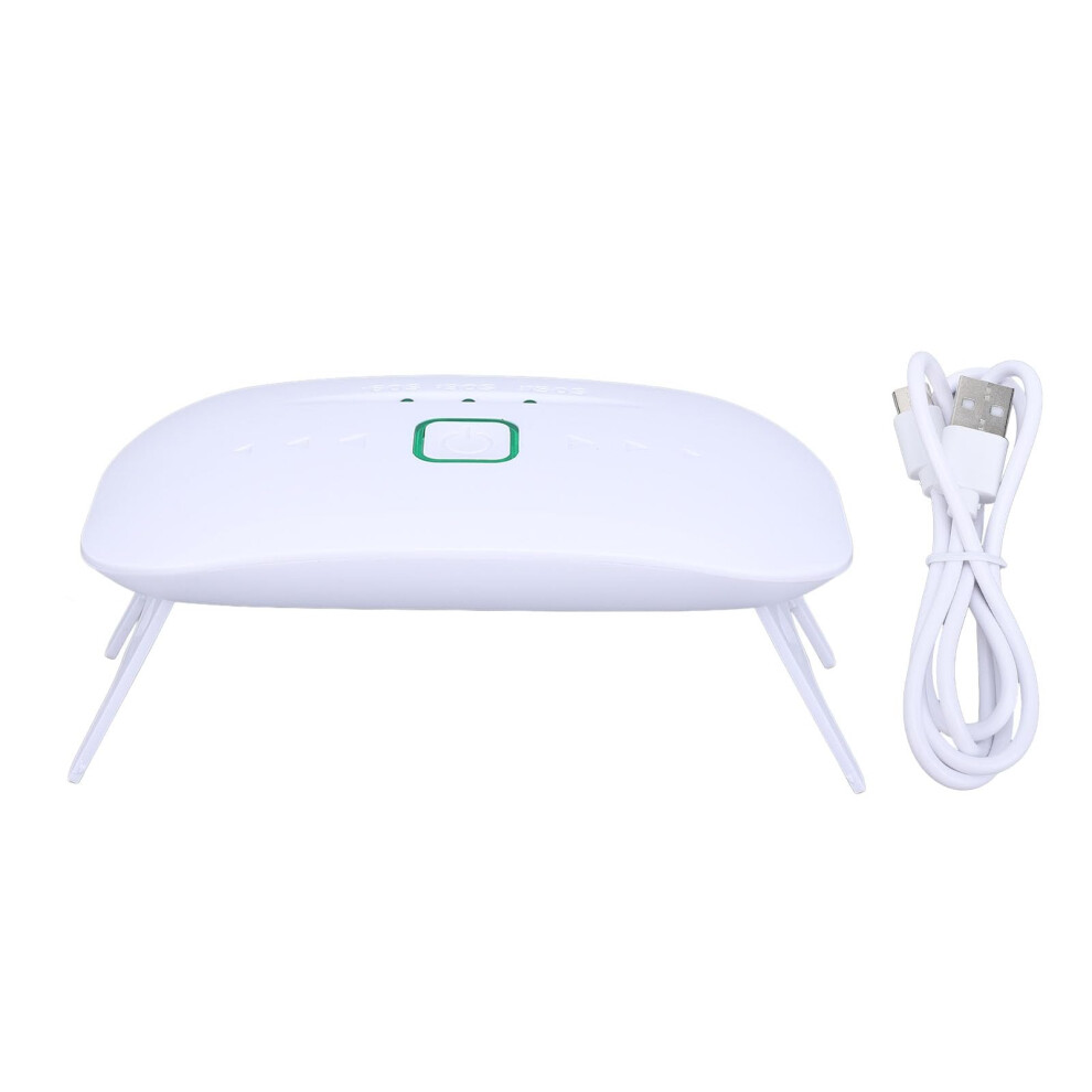 Light Uv Led Nail Lamp With Smart Timer For Fast Resin Curing And Multipurpose Nail And Craft Use