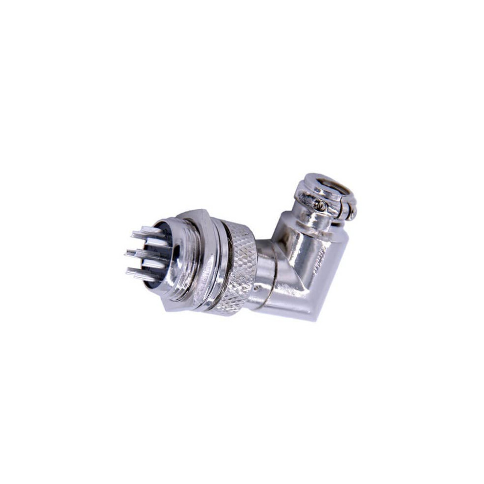 10Pcs Gx16 8 Pin Aviation Connector Male To Female Angled Plug Socket For Stable Signal Transfer 9070919706325