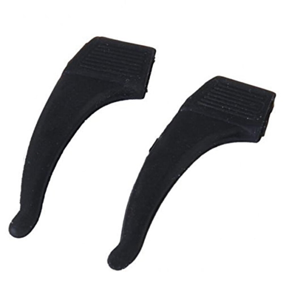 ZONHEBIN Healifty Silicone Ear Hooks for Eyeglasses/Sunglasses (3 Pairs, Black)