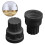 4pcs Floor Heating Manifold Hand Wheel Switch Accessories Black or Blue Handle 2