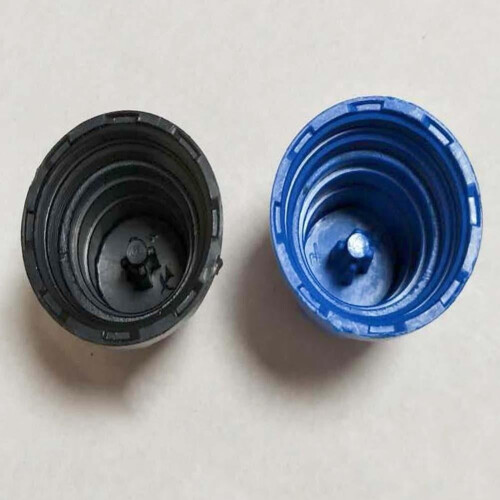4pcs Floor Heating Manifold Hand Wheel Switch Accessories Black or Blue Handle 2