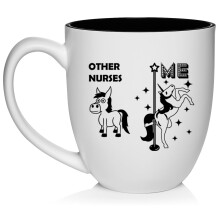 Nurse Superstar Unicorn Funny, Gift For Nurse Ceramic Coffee Mug Tea Cup Gift for Her, Him, Friend, Coworker, Wife, Husband (16oz White)