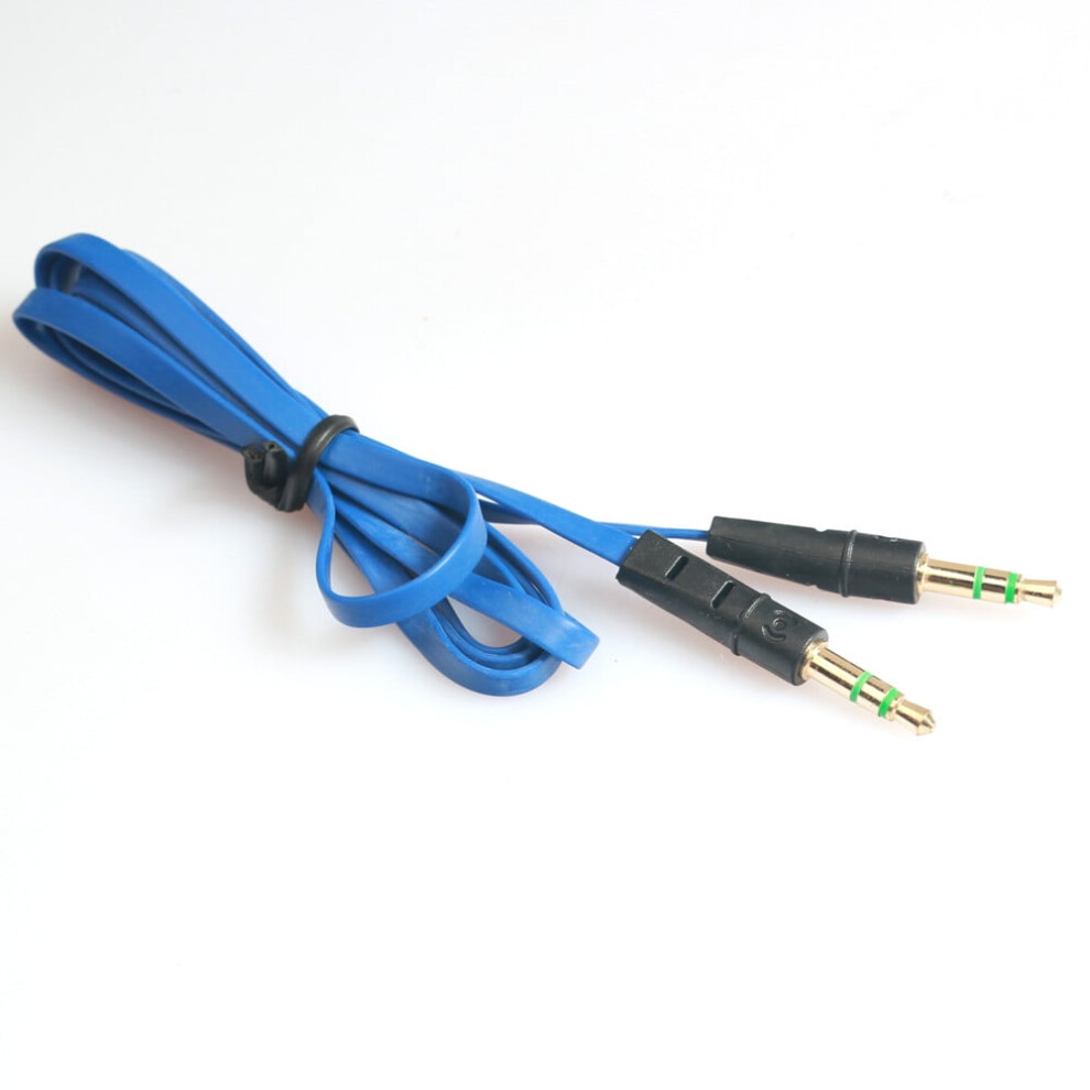 3.5Mm Auxiliary Cable Audio Cable Male To Male Flat Aux Cable 1M 9377112399652
