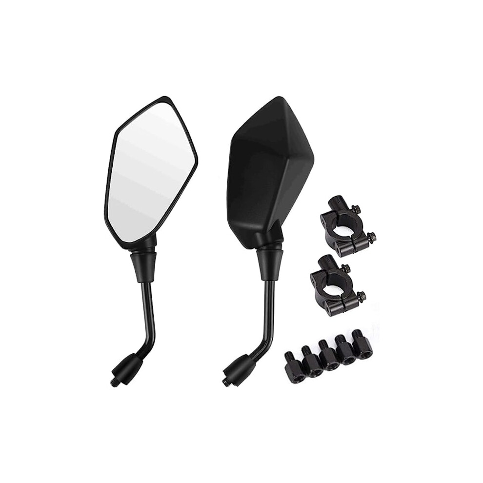 Universal Rearview Mirrors For Motorcycle - Side Mirror - Mirror Black 9027700390003