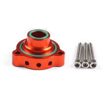 chidgrass Car Blow-off Universal Valve Adapter Connector Automotive Upgrading Modification Replacement Parts Accessories Orange