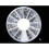Rhinestone wheel MultiColor 10. Rhinestone White 4 sizes 5