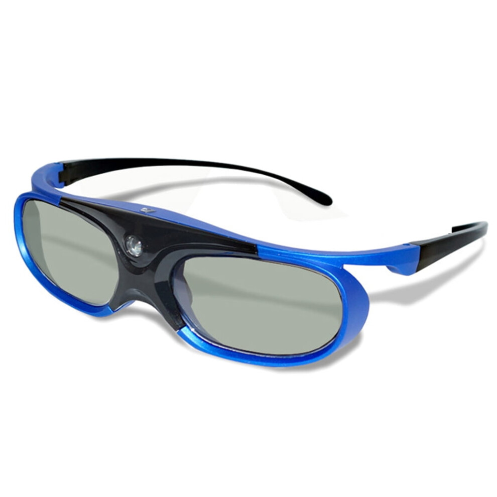 3D Glasses Active Shutter Rechargeable Eyewear For Dlp-Link Optama Compatible With Acer Benq Viewsonic Compatible With Sharp Projectors Glasses Light 9027700390478
