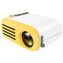 VALSEEL Mini Projector YG200 LED Projector 800 Lumens Support 1080P HDMI USB Portable Home Media Player Electronics