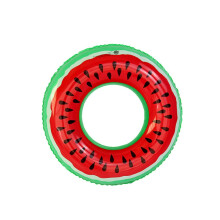 Kids Pool Float Watermelon Inflatable Swim Ring with Armpit Support and ExtraThick PVC for Ages 39