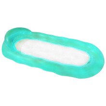 Inflatable Pool Float Lounge Chair for Adults with Double Airbag Safety and Strong Buoyancy