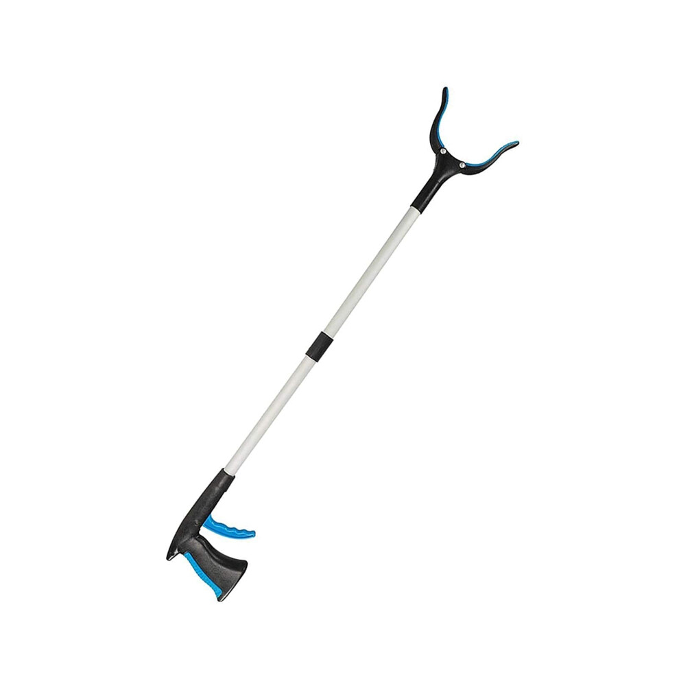 Foldable Grabber Tool for Litter with Long Reach and Ergonomic Grip, 37 Inch Trash Picker
