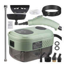 Steam Cleaner 2500W Pressure Handheld with Touch Screen Control for Home Kitchen Bathroom Car