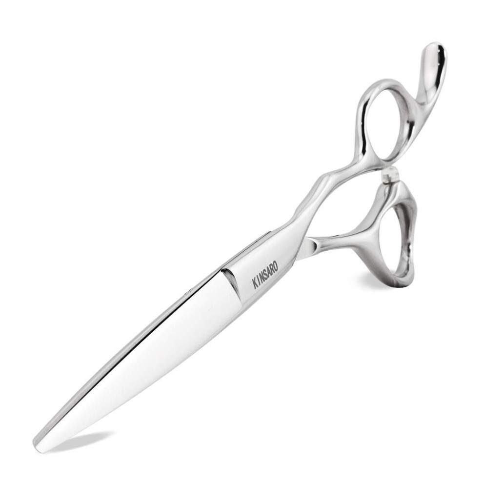 6 Inch Professional Hair Cutting Scissors 440C Stainless Steel Barber Shears with Convex Blades