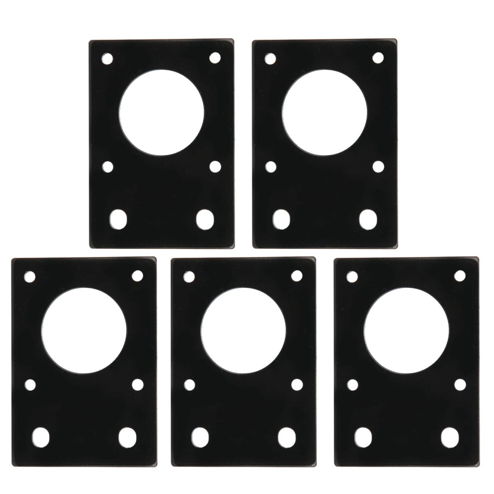 Nema 17 Stepper Motor Bracket Set, 42Mm Aluminum Mounting Plate Holder For Easy Replacement 9455672648806