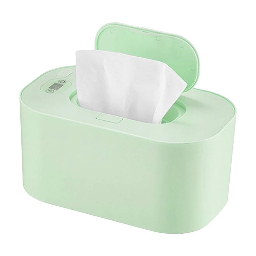 Tcwhniev USB Wipe Warmer 3 Modes Diaper Wipe Warmer 10W Constant Large Capacity Portable Wipe Warmer Dispenser for Home Car Travel