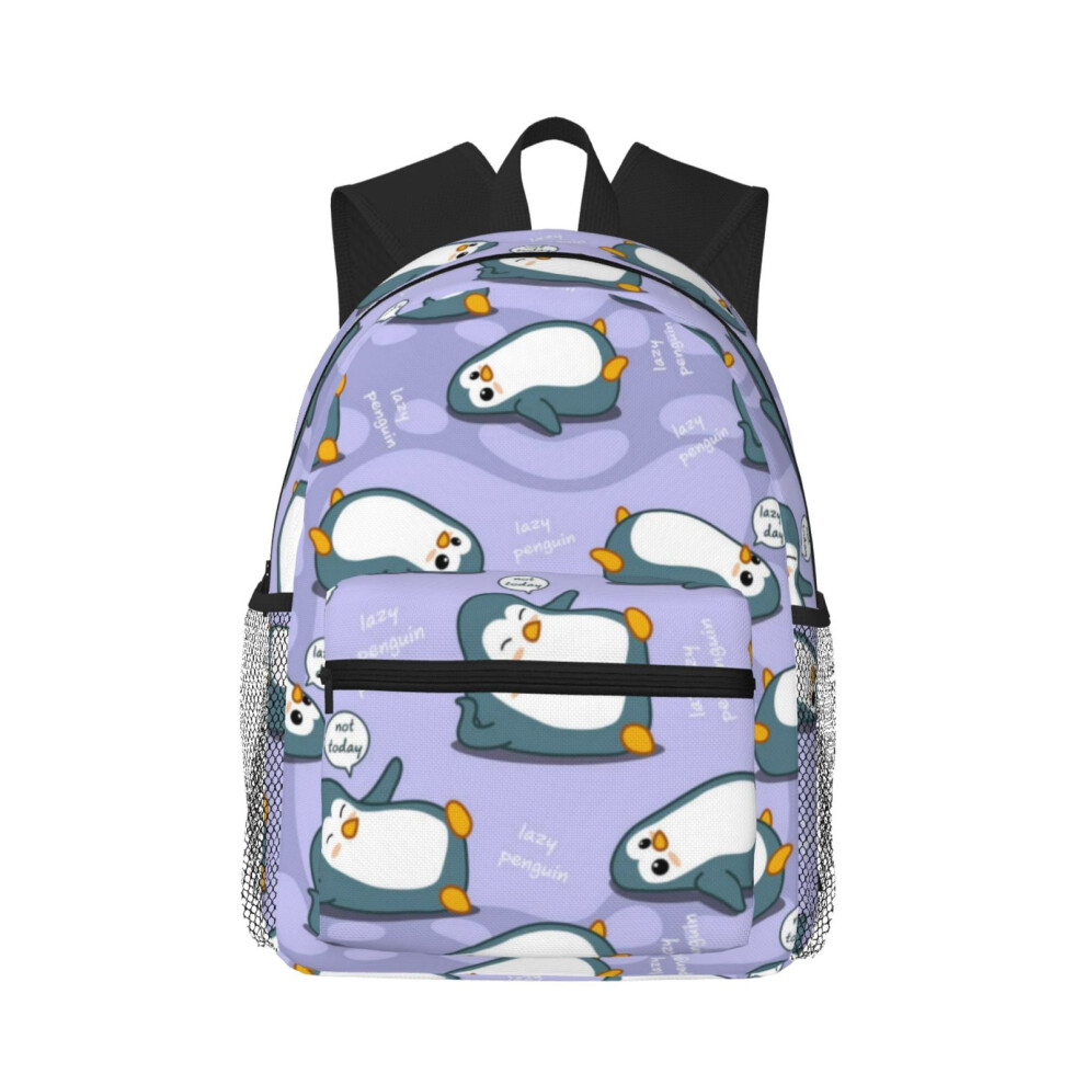 Cute And Funny Penguin (3) Backpack Laptop Backpacks Travel Hiking Bag Business Backpacks For Women Men 9377112400624