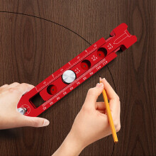 Adjustable Woodworking Drawing Compass High Precision, Long Service Life, Professional Scribe Gauge for Carpenter