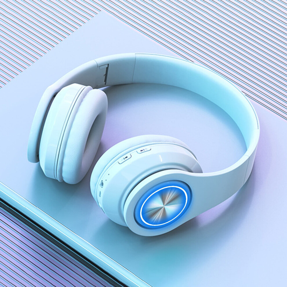Quinlirra Easter Gifts For Women And Men, Compatible With All Bluetooth Devices, Wireless Headset With Subwoofer, Bluetooth 5.2, Led Light 9377112400839