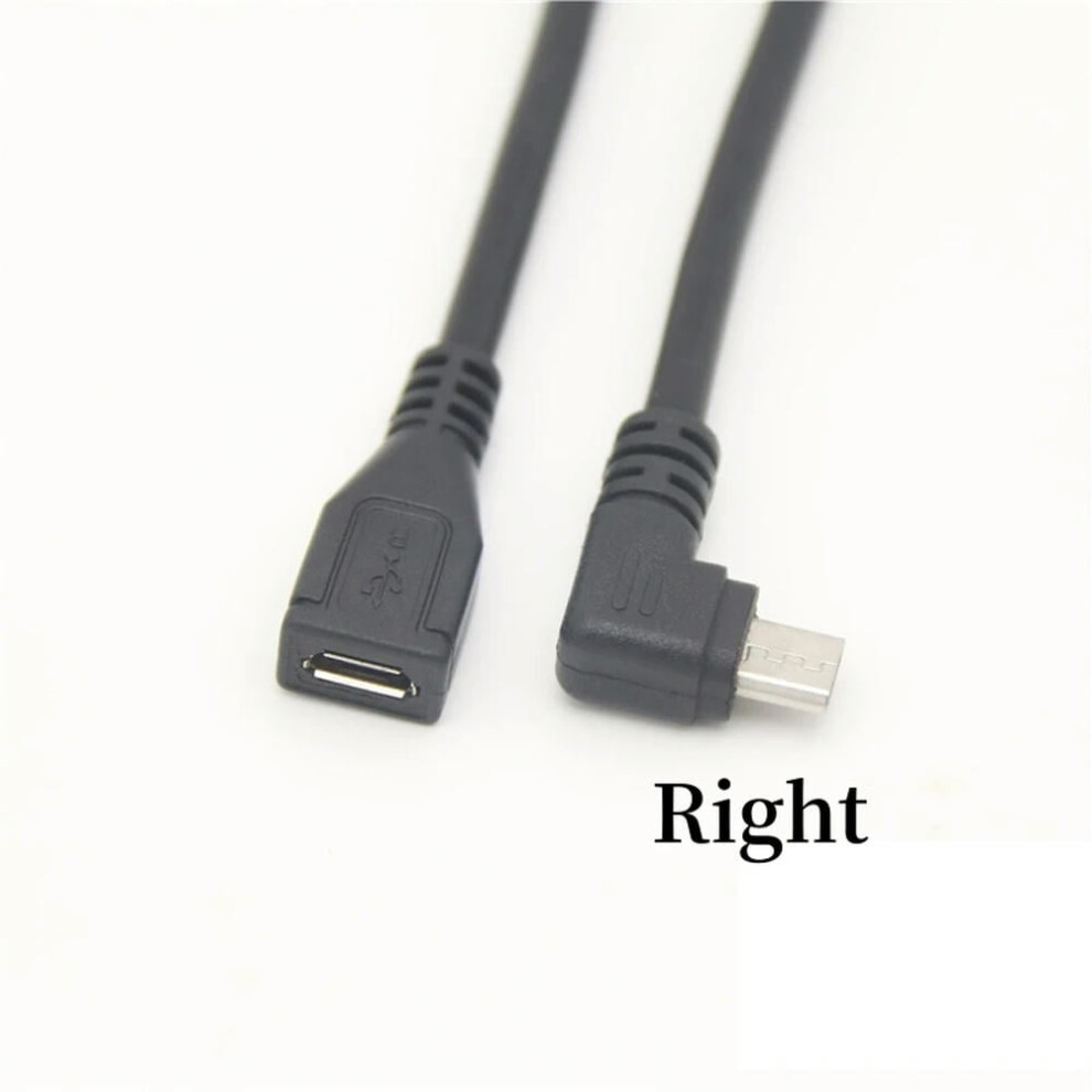 For Micro Usb 5Pin Male To Female Extendsion Cables Data Cables For Phones 0.25M Down Up Left Right V3 Micro 9377112402505