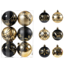 Staron Christmas Decorations Ornaments (Dark Blue), Christmas Balls for Tree 6pcs Christmas Balls Colored Christmas Ornament Ball Set