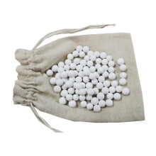 1 Bag 500g Steam Stone Heat Resistant Pie Pan Tart Pan Stone Baking Steam Stone with A Small Bag (White)