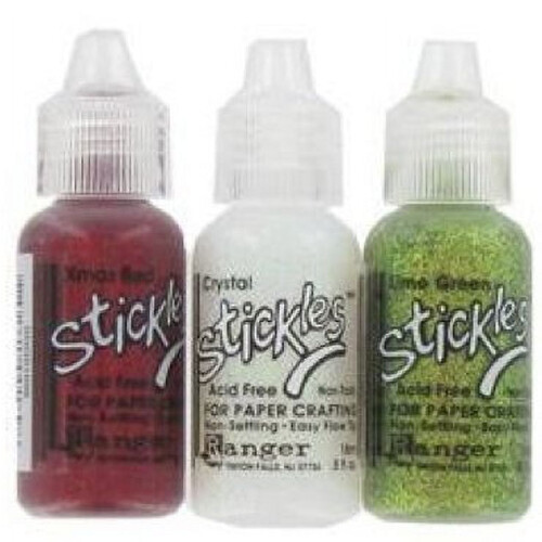 2pcs Glitter Glue Set 3pc Festive (Pack of 3)