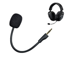 Replacement Game Mic for compatible with Logitech G735, G233/G433, G Pro X,Detachable Microphone Boom for Computer PC Gaming Headsets