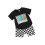 (18-24 Months, Black) Completo estivo per 2 pezzi. 1