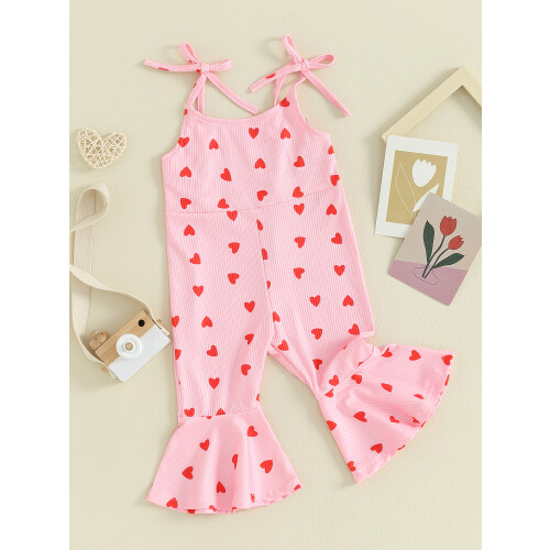 (18-24 Months, Pink) Ολόσωμη φόρμα νήπια με καμπάνα 1