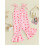 (12-18 Months, Pink) Ολόσωμη φόρμα νήπια με καμπάνα 3