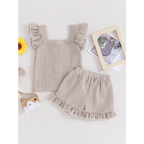(6-12 Months, Coffee) Ensemble d'été 2 et tendance. 2