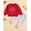 (3-6 Months, Red) Σετ για νήπια, με γράμματα 2