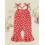 (12-18 Months, Red) Ολόσωμη φόρμα νήπια με καμπάνα 2