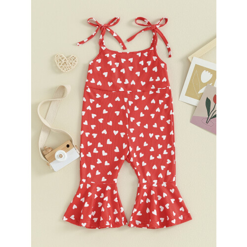 (12-18 Months, Red) Ολόσωμη φόρμα νήπια με καμπάνα 1