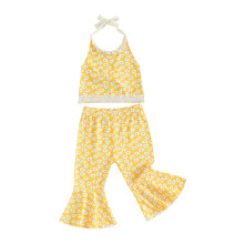 (2-3 Years, Yellow) Éadaí Samhraidh do 2 phíosa