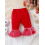 (3-6 Months, Red) Σετ για την κορδέλα μαλλιών 5