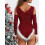 (M, Red) Body natalizi da tuta intera. 10