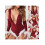 (M, Red) Body natalizi da tuta intera. 2