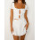 (M, White) Conjunto feminino: saia o verão. 3