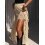 (S, Creamy White) Jupes longues en midi fluides. 5