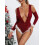 (S, Red) Body natalizi da tuta intera. 8